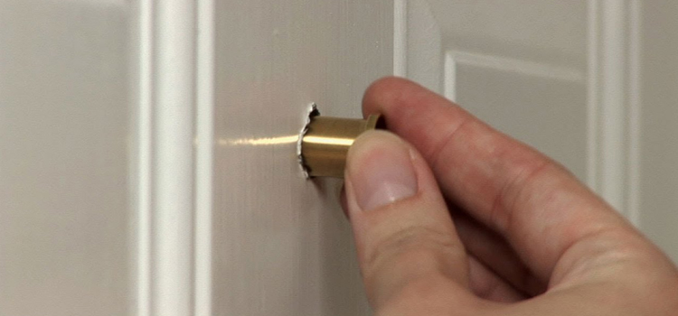 peephole door repair in Northdale